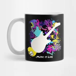 Guitar Art Mug